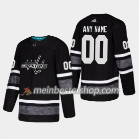 Washington Capitals Custom 2019 All-Star Adidas Schwarz Trikot Authentic - Herren